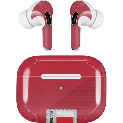 Poland Soccer Flag AirPods Skins